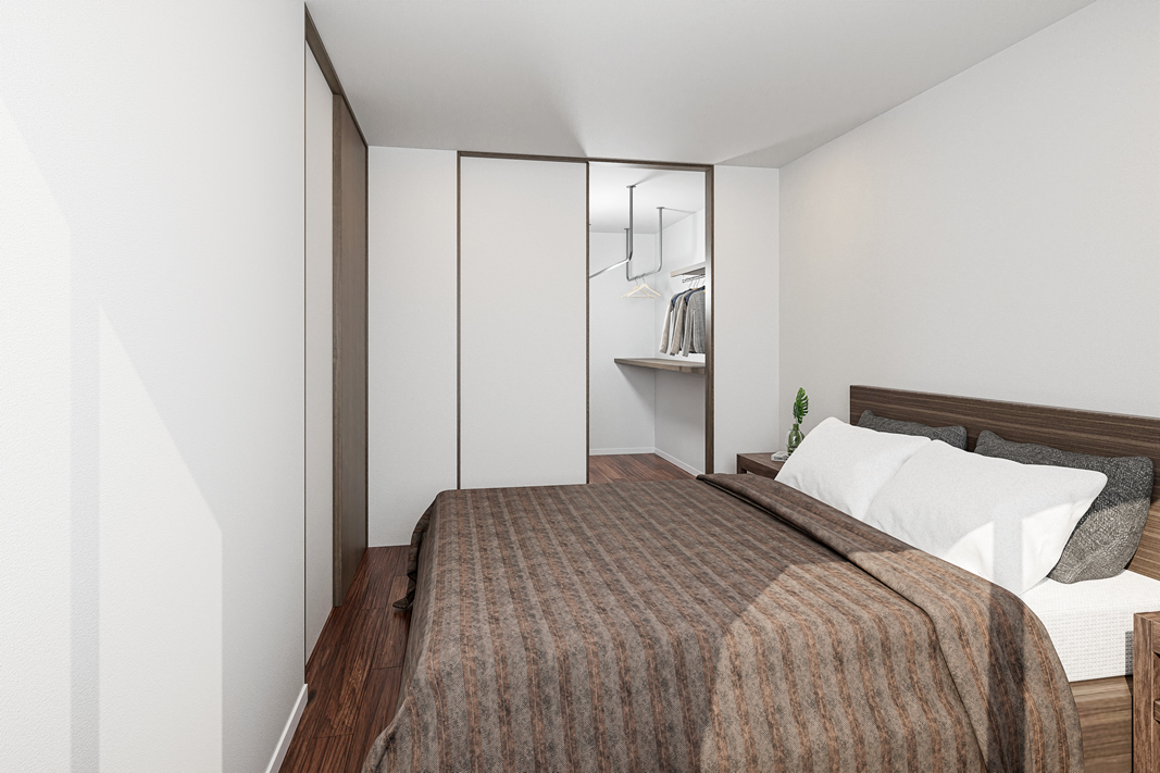 インナーガレージの家