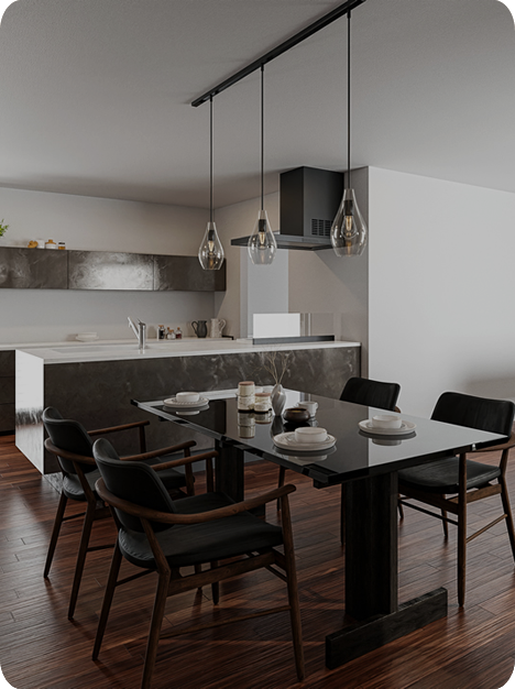 インナーガレージの家