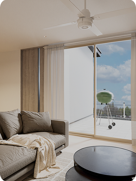 プライベートテラスの家