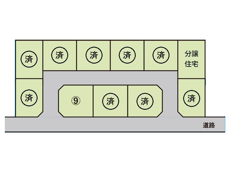 美咲が丘 区画図