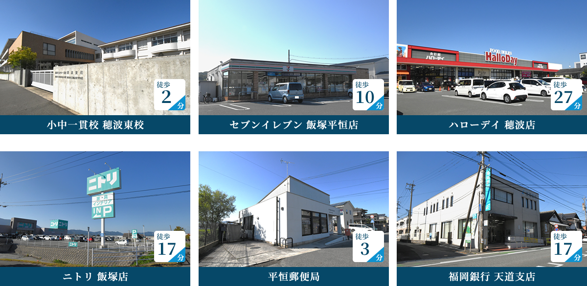 飯塚ガーデンコート平恒Ⅲ周辺施設